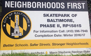 Skatepark of Baltimore Phase II